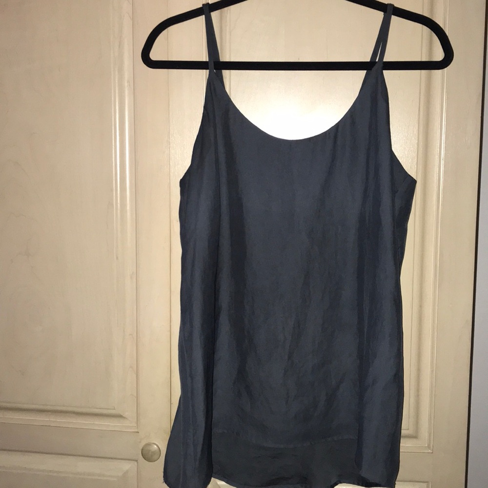 Show me your mumu grey flowy tank